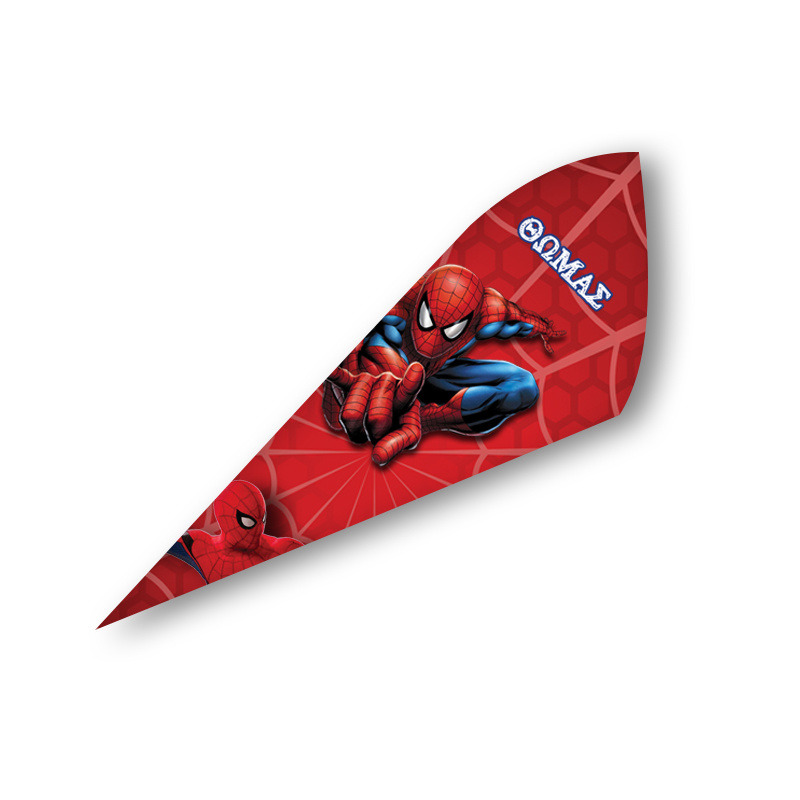 Χωνάκια για ζαχαρωτά με όνομα Spiderman