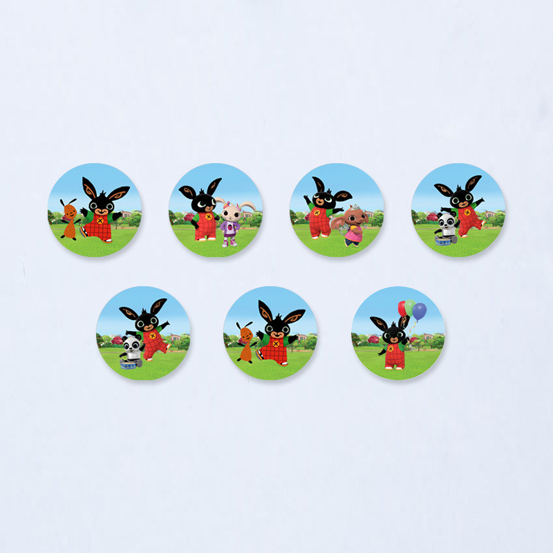 Ξύλινες Κονκάρδες Bing / 8τμχ