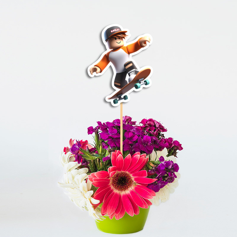 Topper Διακοσμητικό Roblox χάρτινο/ 20cm