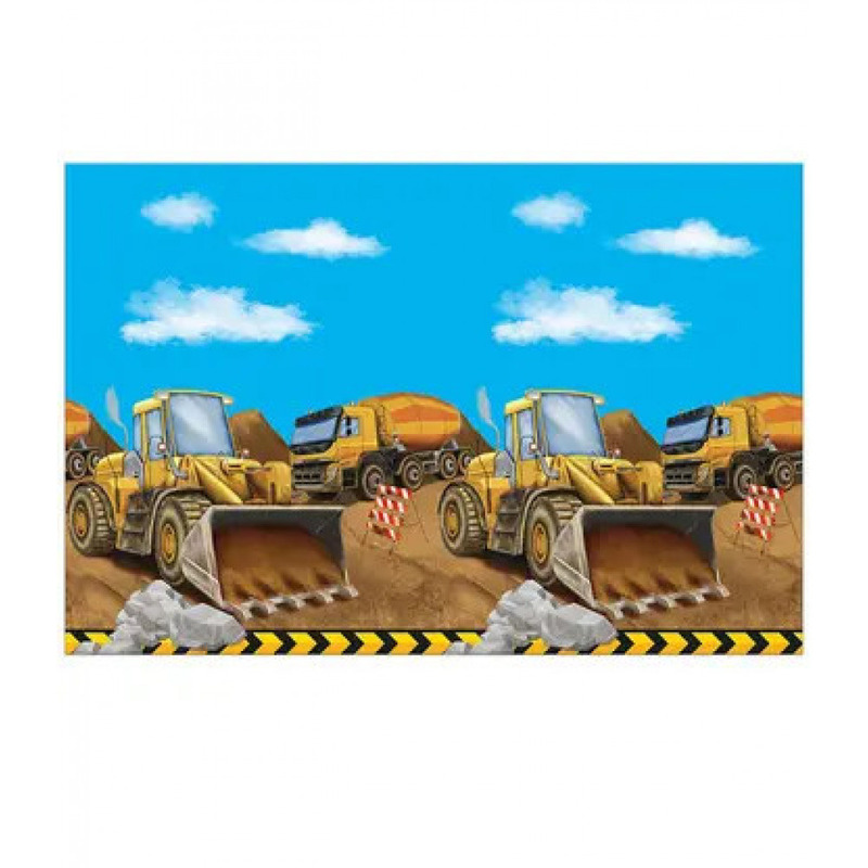 Τραπεζομάντηλο πλαστικό Εργοτάξιο 120*180cm