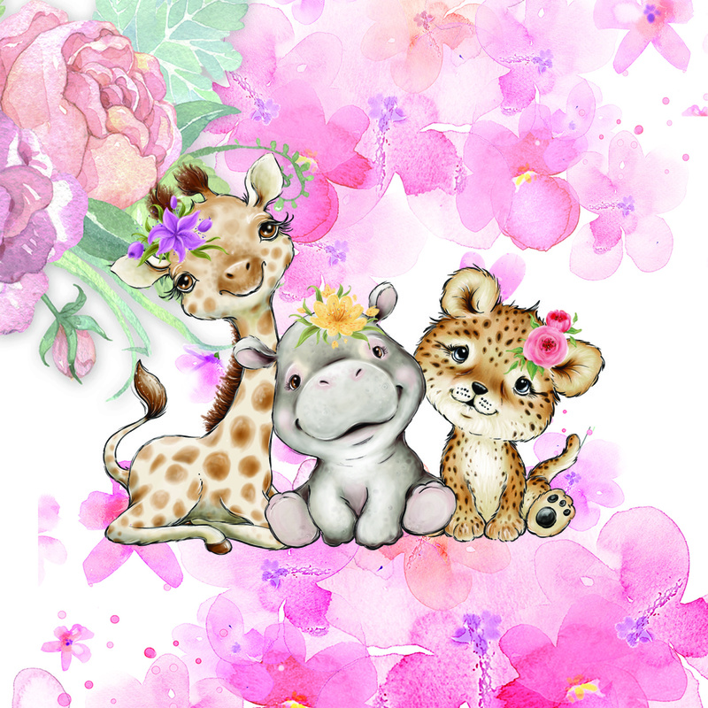 Ζωάκια Ζούγκλας Κορίτσι