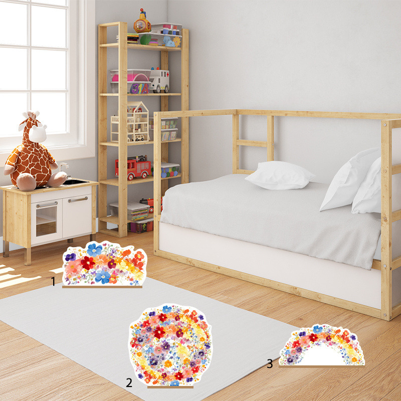 Διακοσμητική φιγούρα Floral 50cm Ξύλινη με βάση/1 τμχ