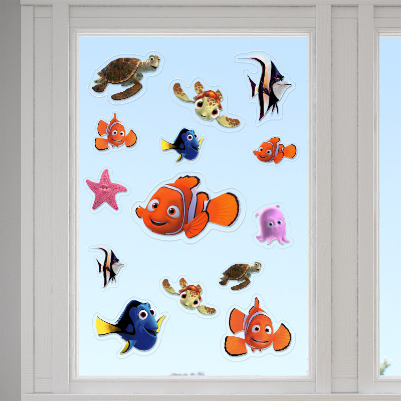 Αυτοκόλλητα τζαμιού Nemo /10 τμχ