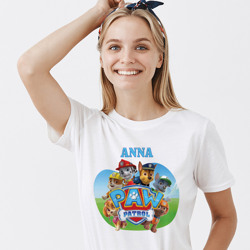 Γυναικείο T-shirt Paw Patrol για την Μαμά με όνομα