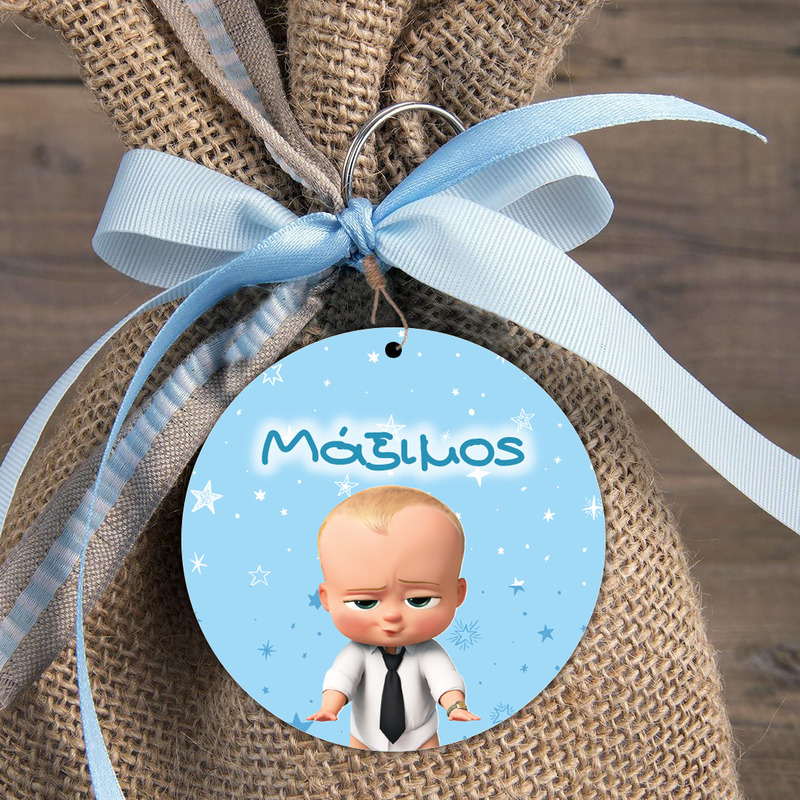 Φιγούρα Ξύλινη Baby Boss για μπομπονιέρα