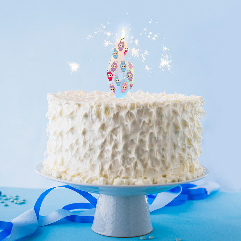 Κερί Νούμερο 6 Labubu