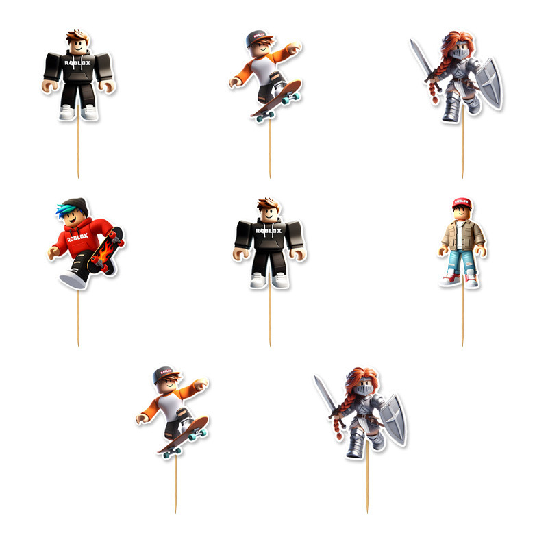 Οδοντογλυφίδες Roblox 5cm / 12τμχ