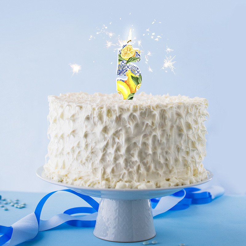 Κερί Νούμερο 5 Λεμόνι