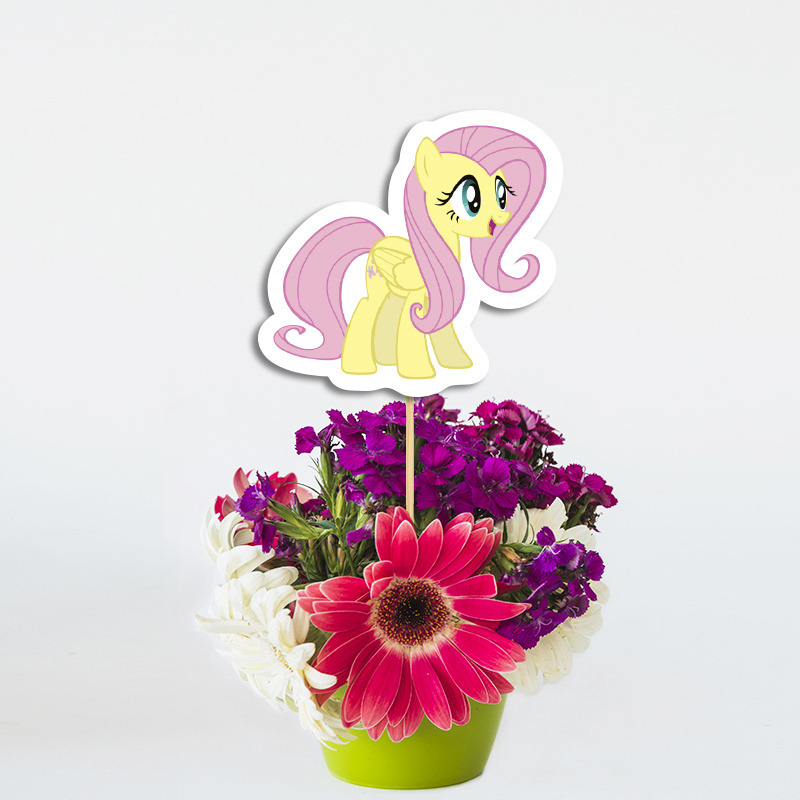 Διακοσμητικό Topper My Little Pony χάρτινο 20cm