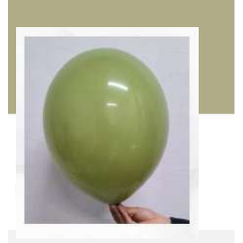 Μπαλόνια Λάτεξ 5 Λαδί Sage Everts / 100 τεμ - Χακί