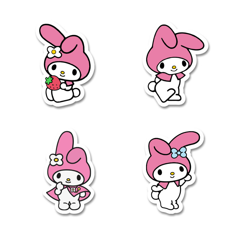 Αυτοκόλλητα My Melody 10cm / 8τμχ