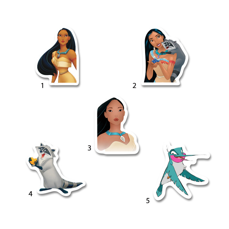 Διακοσμητική φιγούρα Pocachontas 5cm Ξύλινη/1τμχ