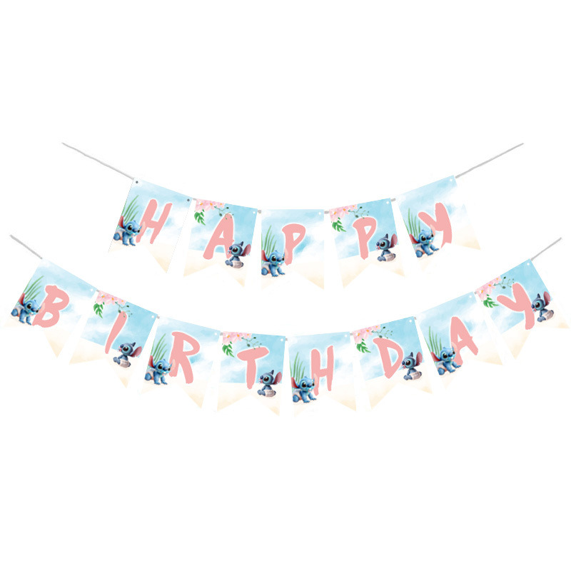 Γιρλάντα Γράμματα Baby Stitch Happy Birthday