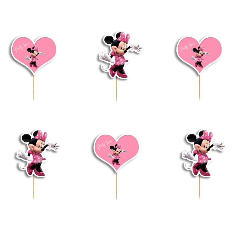 Οδοντογλυφίδες Minnie 5cm / 12τμχ