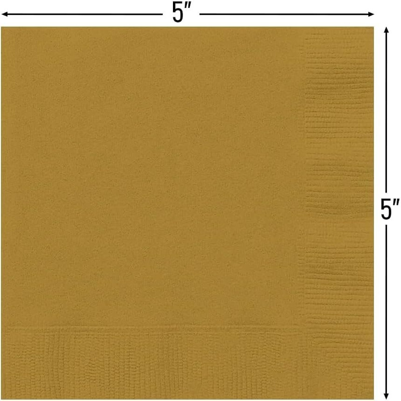 Χαρτοπετσέτες γλυκού Χρυσό /20 τεμ