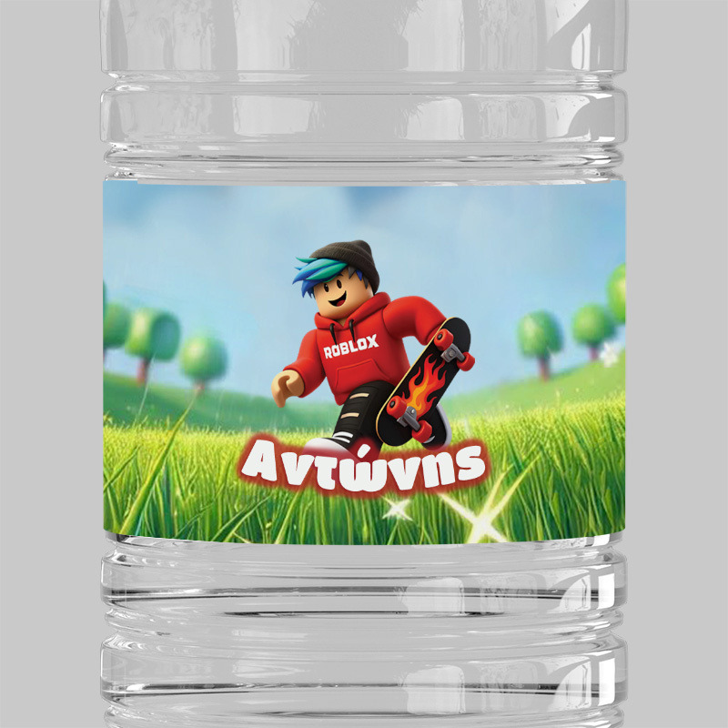 Ετικέτες νερού με όνομα Roblox / 8 τμχ