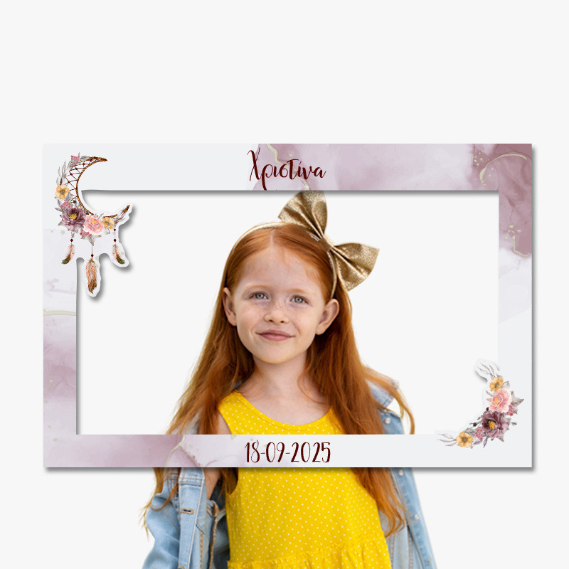 Κάδρο Photobooth Ονειροπαγίδα Κορίτσι για φωτογραφίες/ 60cm*40cm