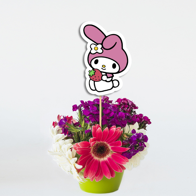 Διακοσμητικό Τοππερ My Melody χάρτινο για τον Μπουφέ/ 20cm