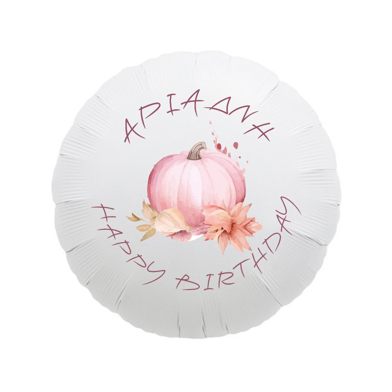 Φόιλ Μπαλόνι Κολοκύθα με όνομα / 43cm