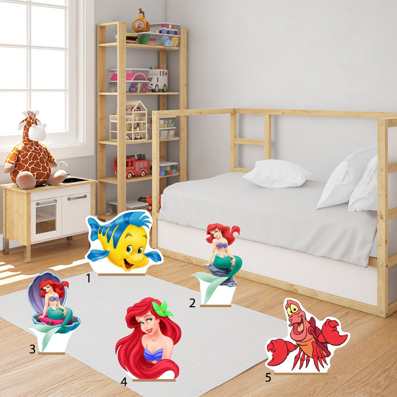 Διακοσμητική φιγούρα Ariel 50cm Ξύλινη με βάση/1 τμχ