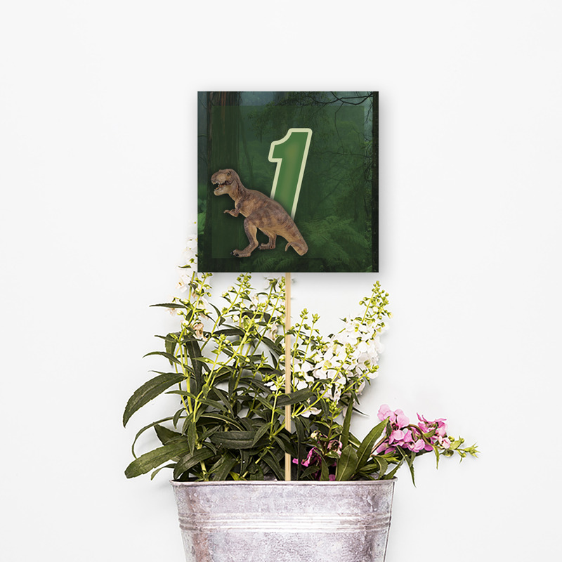 Αρίθμηση τραπεζιού T-Rex τετράγωνο