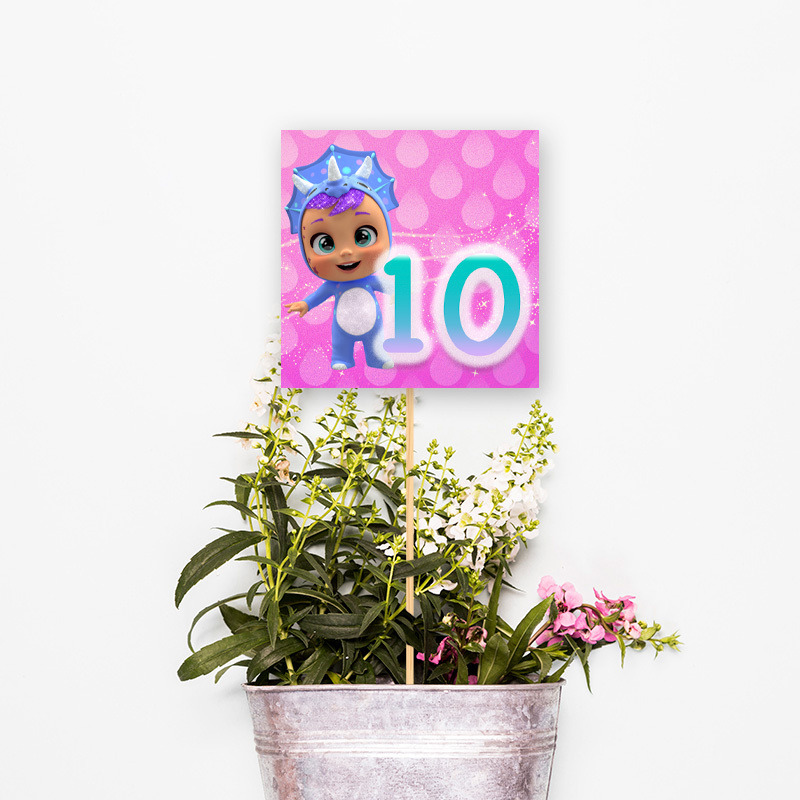 Αρίθμηση τραπεζιού Κλαψουλίνια τετράγωνο