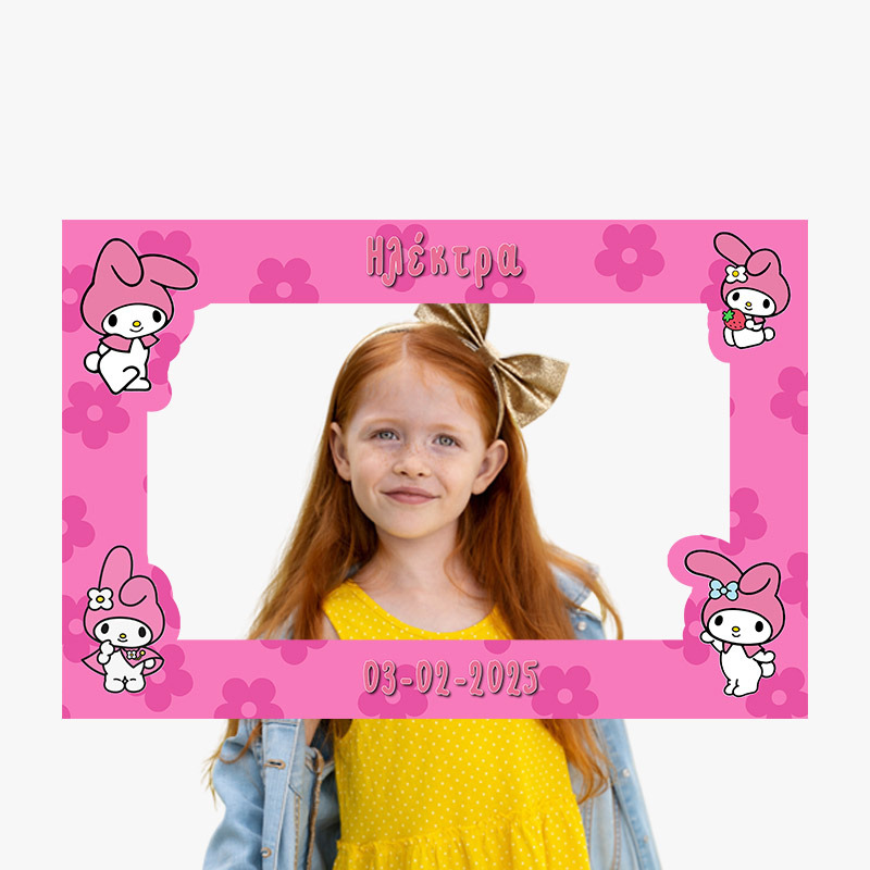 Κάδρο Photobooth My Melody για φωτογραφίες/ 60cm*40cm