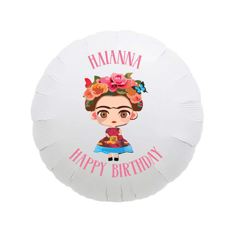 Φόιλ Μπαλόνι Frida Kahlo με όνομα / 43cm