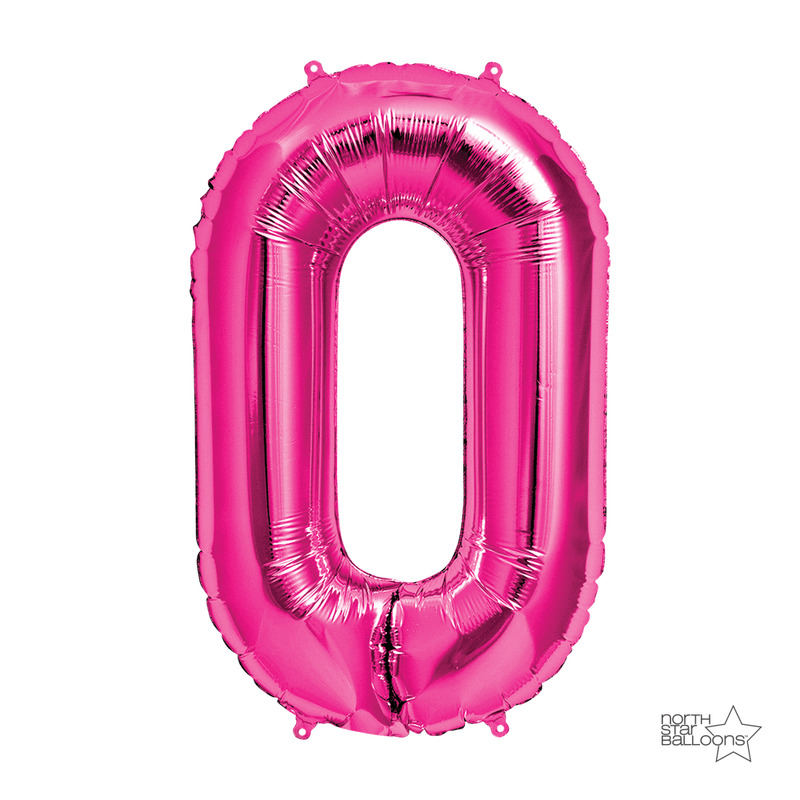 Μπαλόνι Φοιλ Deco Link Φούξια  34'' / 86 εκ