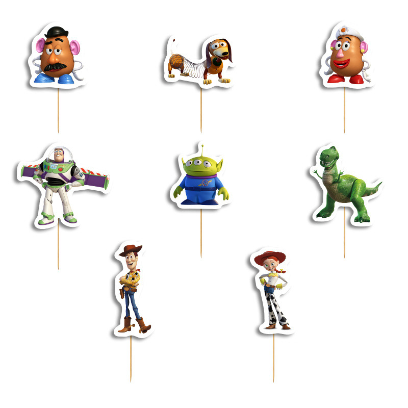 Οδοντογλυφίδες Toy Story 5cm / 12τμχ