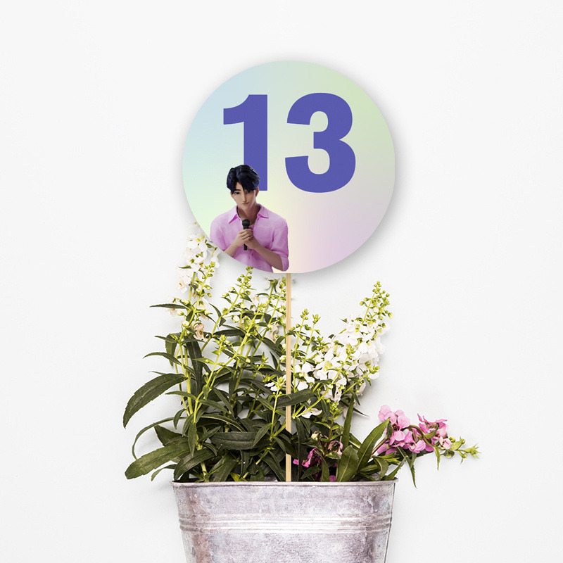 Αρίθμηση τραπεζιού Saja Boys κύκλος 13cm