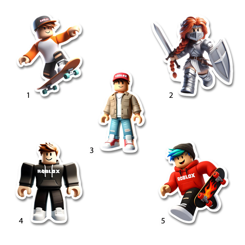 Διακοσμητική φιγούρα Roblox 5cm Ξύλινη/1τμχ