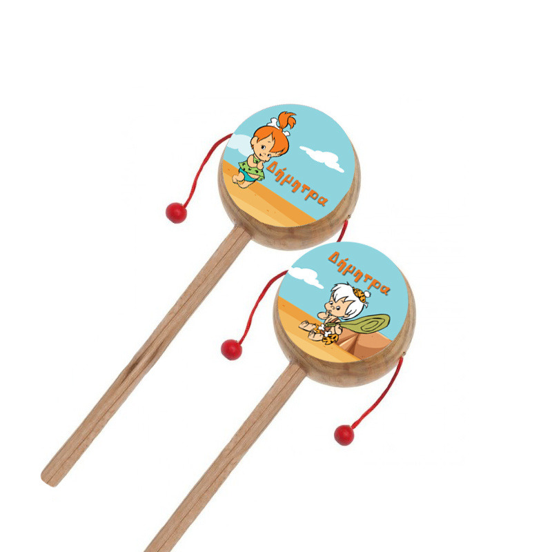 Ξύλινο Τυμπανάκι με όνομα Σταλίτσα