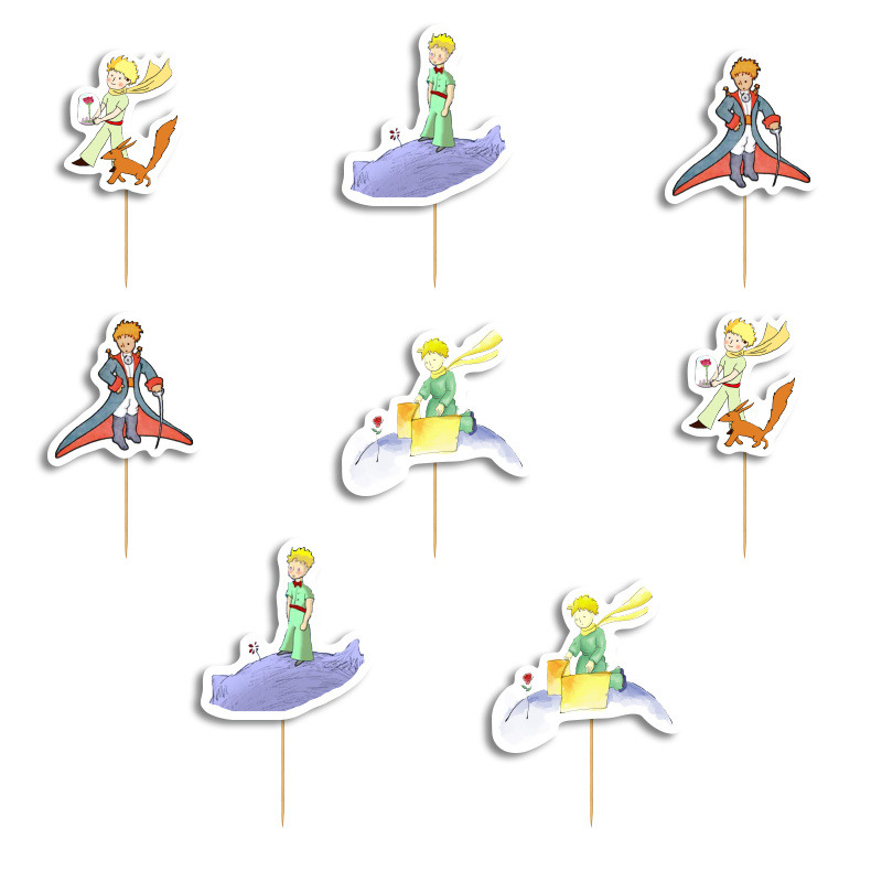 Οδοντογλυφίδες Μικρός Πρίγκιπας 5cm / 12τμχ