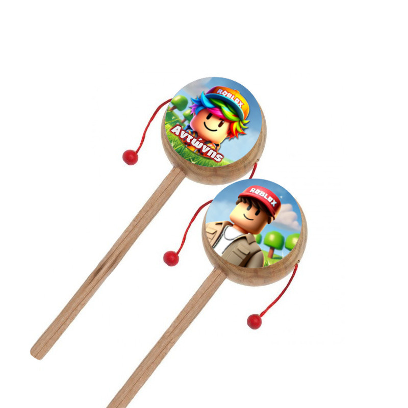 Ξύλινο Τυμπανάκι με όνομα Roblox