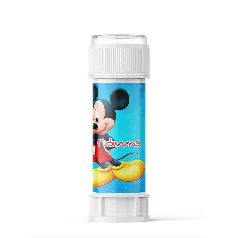 Σαπουνόφουσκες με όνομα Mickey