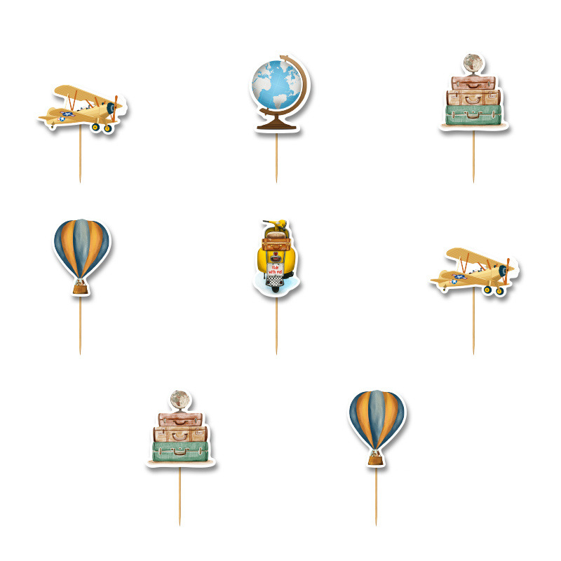 Οδοντογλυφίδες Ταξίδια 5cm / 12τμχ