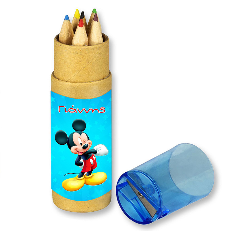 Mickey Ξυλομπογιές με όνομα