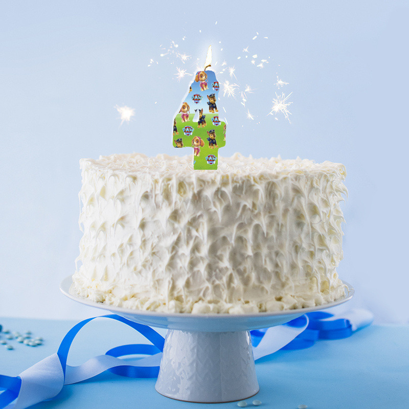 Κερί Νούμερο 4 Paw Patrol