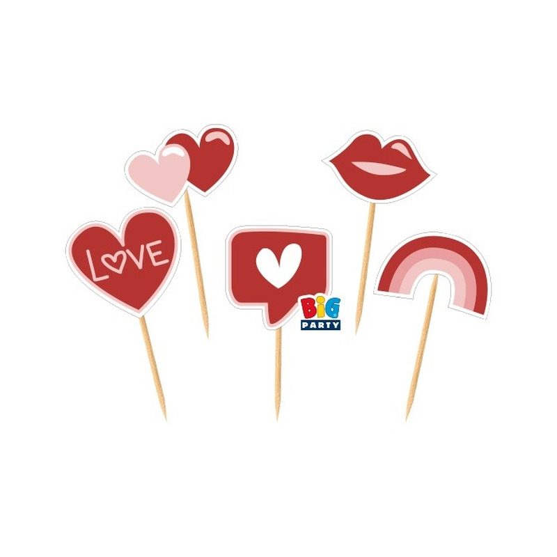 Οδοντογλυφίδες  Love / 25 τεμ.