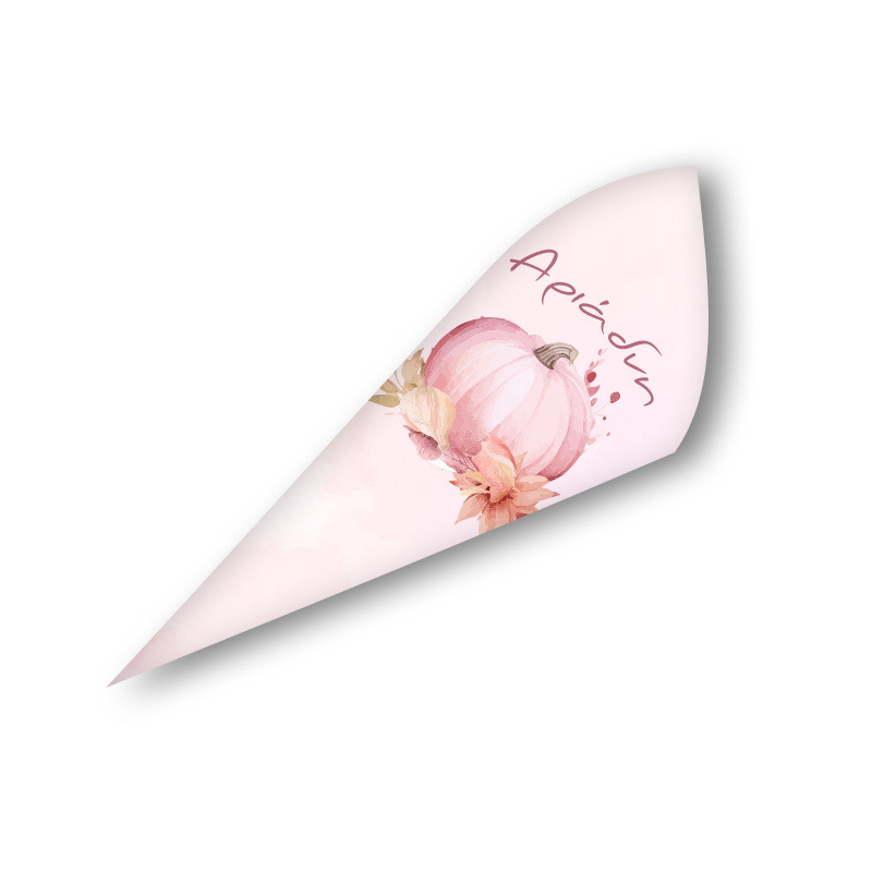 Χωνάκια για ζαχαρωτά με όνομα Κολοκύθα