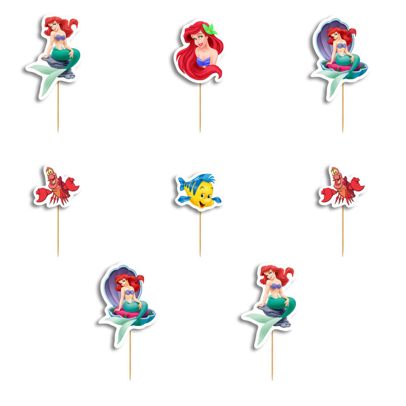 Οδοντογλυφίδες Ariel 5cm / 12τμχ