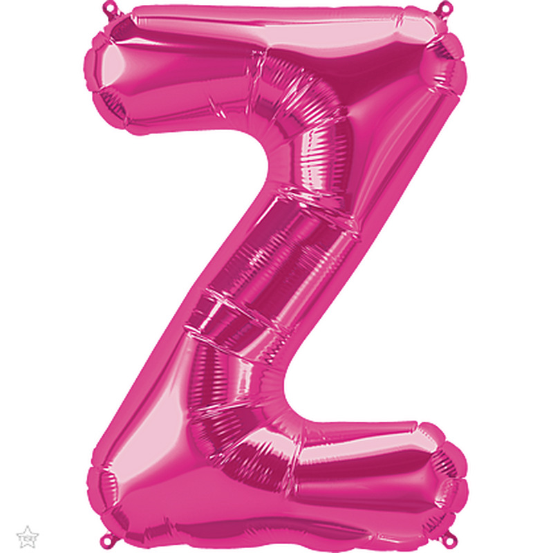 Μπαλόνι Φοιλ Γράμμα  Z Φούξια 34/ 86εκ