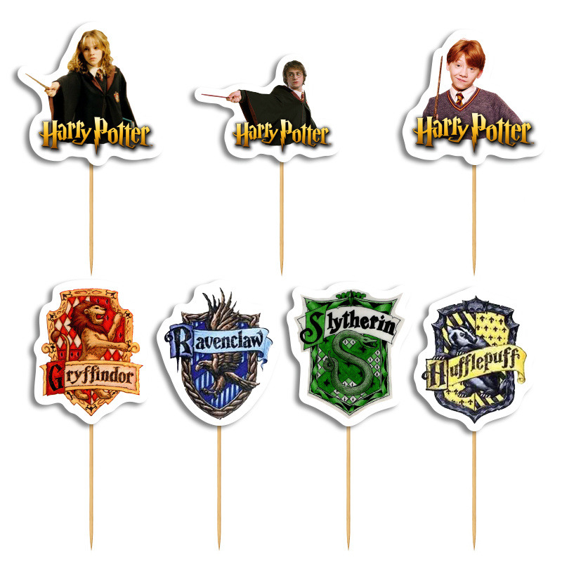 Cupcake toppers Harry Potter 10cm / 8τμχ