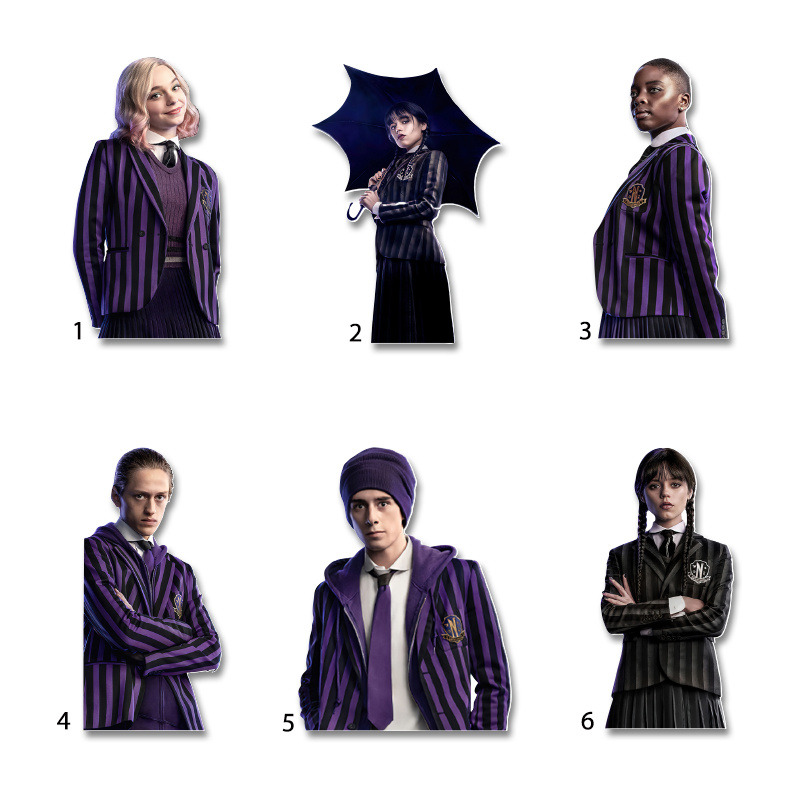 Διακοσμητική φιγούρα Wednesday 10cm Ξύλινη/1τμχ