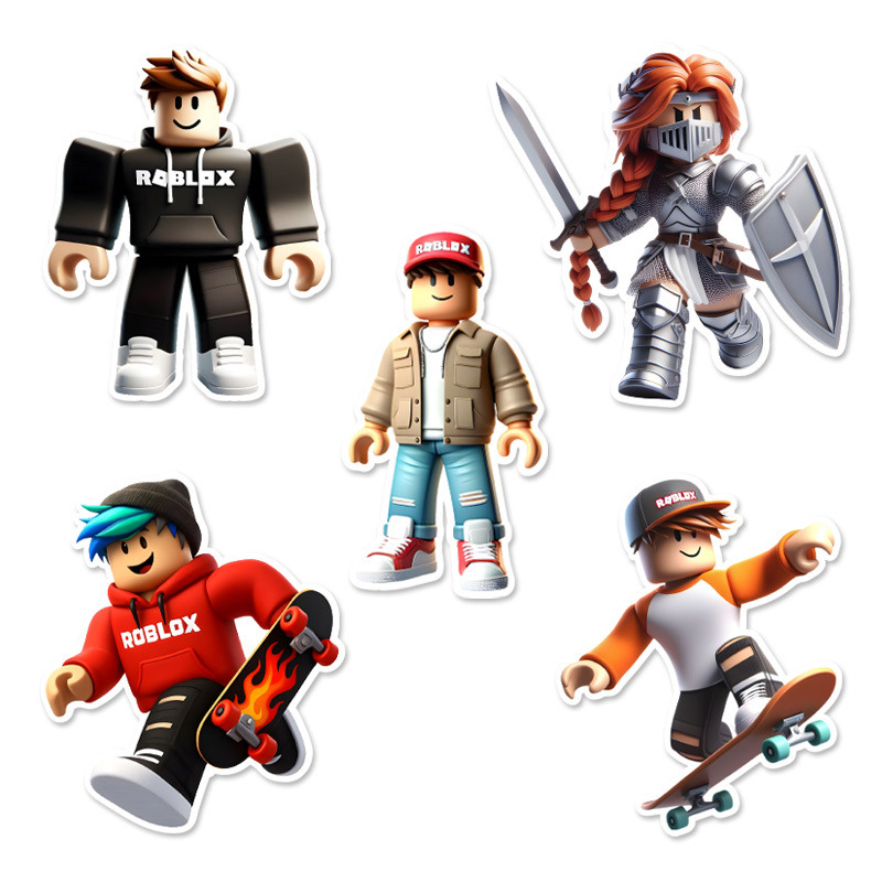 Αυτοκόλλητα Roblox 10cm / 8τμχ