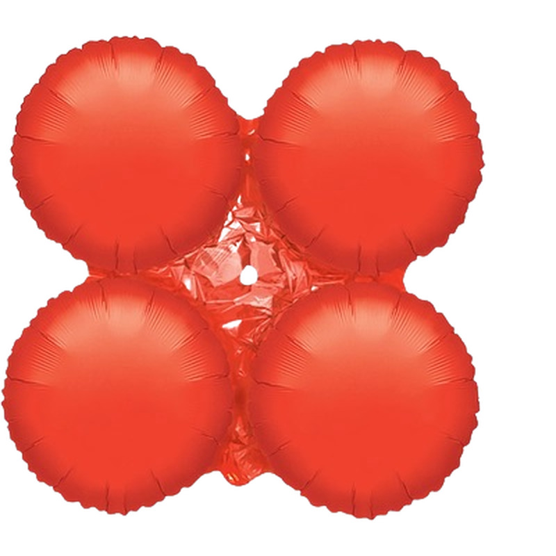 Μπαλόνι Φοιλ Γιρλάντα Κοκκίνο