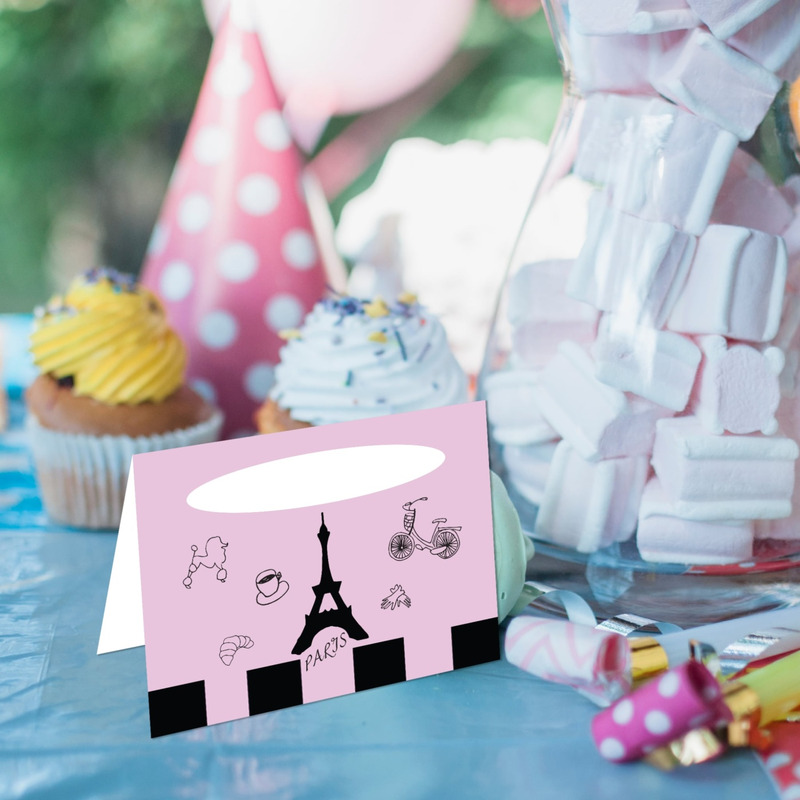 Καρτελάκι Μπουφέ Paris/ 6τμχ