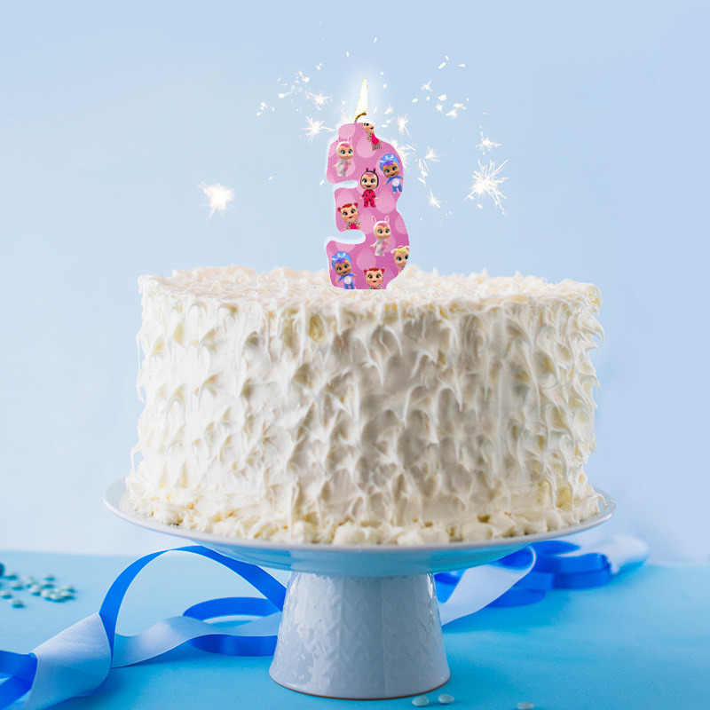 Κερί Νούμερο 3 Κλαψουλίνια