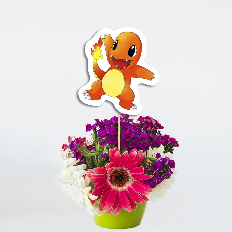 Topper Διακοσμητικό Pokemon χάρτινο/ 20cm